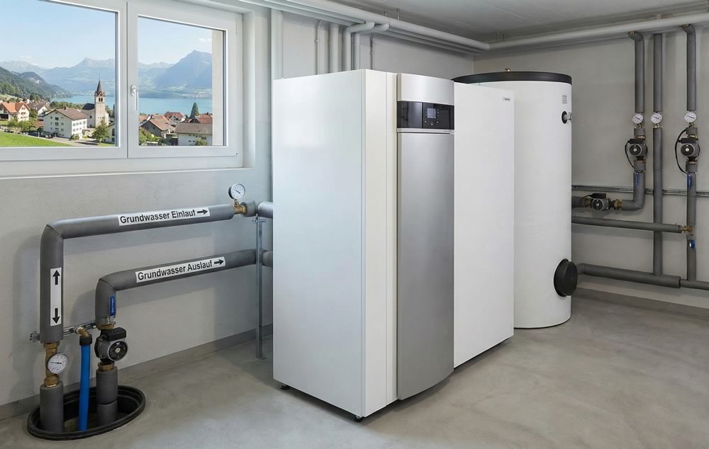 Wärmepumpen Wasser-Wasser – Effiziente Lösungen für Schweizer Haushalte